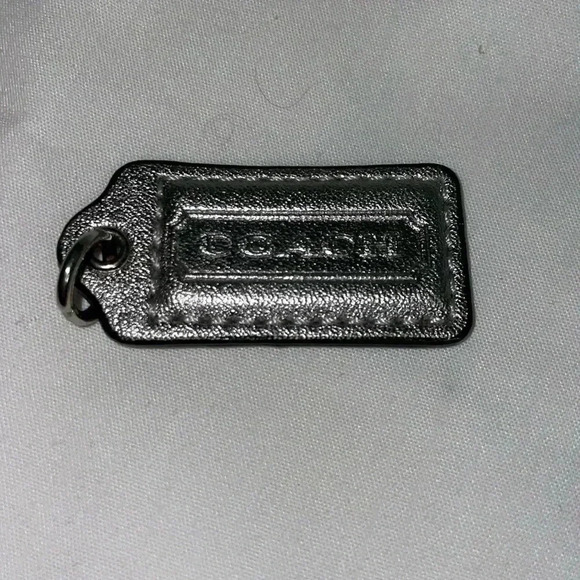 Silver Coach Handbag tag - Picture 1 of 2